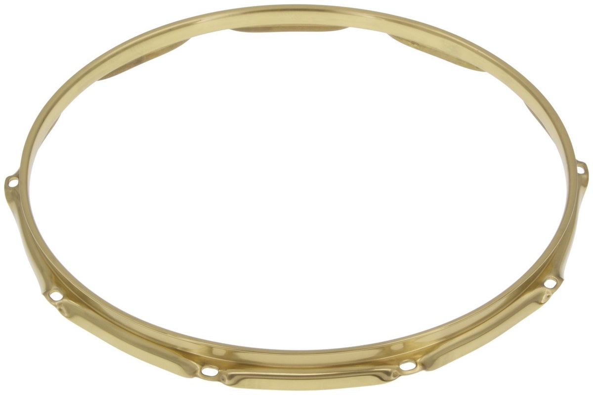 HB25-14-10BR - 14" Spannreifen 10-Loch Messing Super Triple Flange 2.5mm