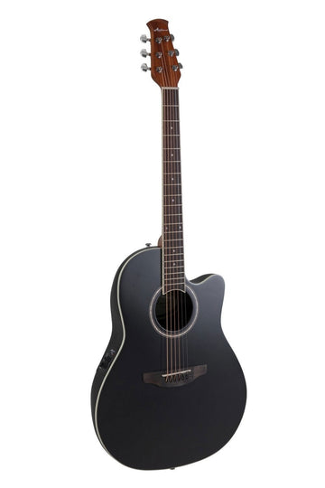 Ab28 Super Shallow Bowl Cutaway Black Satin AB28-5S
