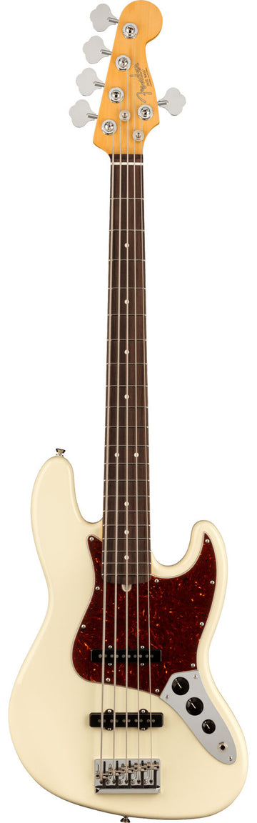 Jazz Bass V American Professional II Rw Olympic White