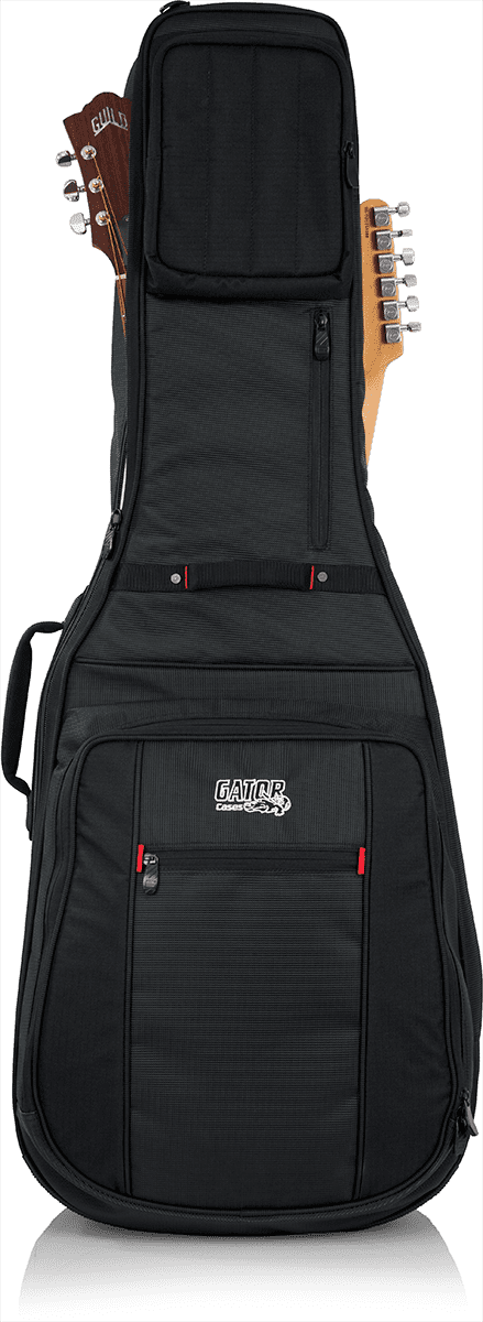 Doppel-Gitarrentasche E-Gitarre + Folk - ProGo