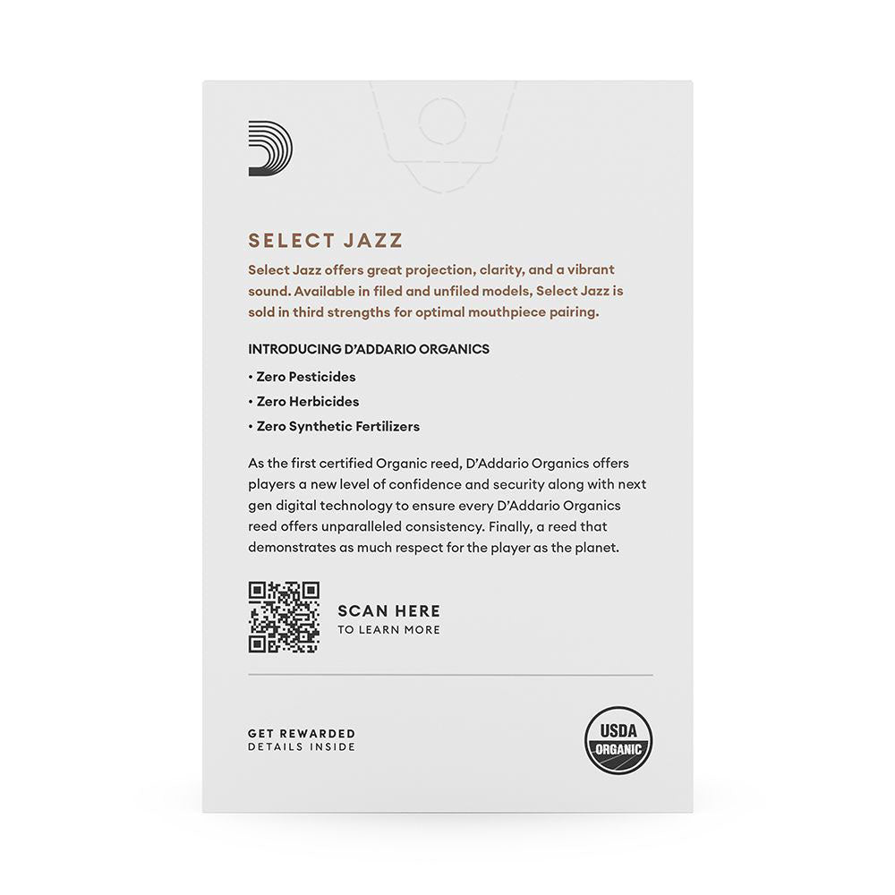 Organic Select Jazz 4H - Sax Alto (coupe Us)