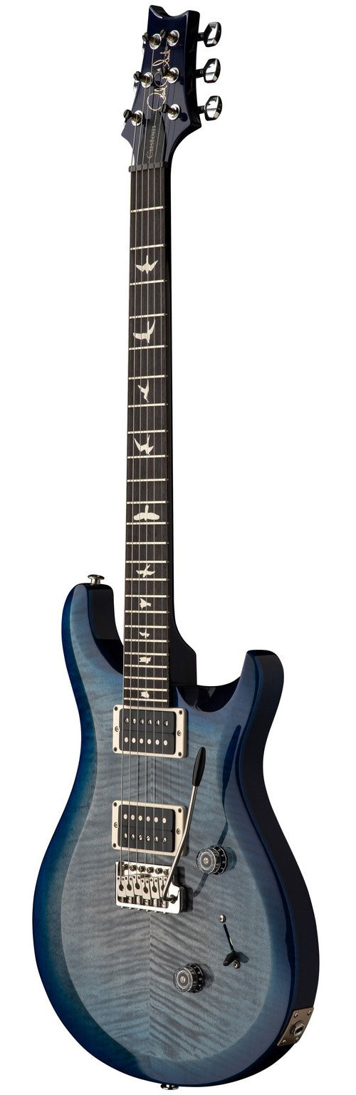 Custom 24 S2 Grigio sfumato nero blu Burst