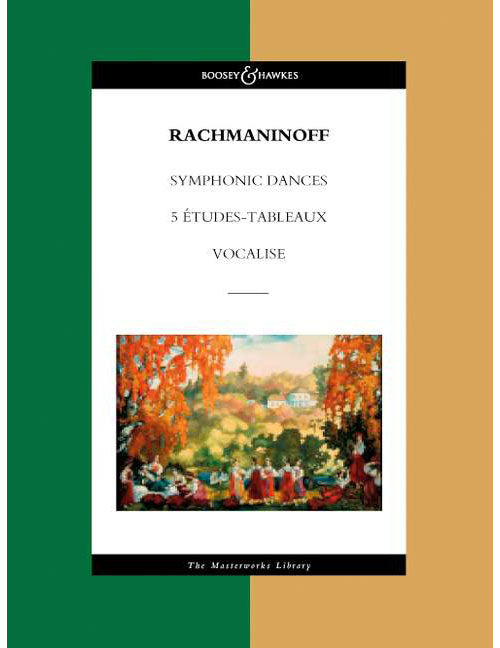 Boosey & Hawkes Rachmaninoff - Symphonische Tänze / éTUDES-tableaux / Vocalise - Orchestre