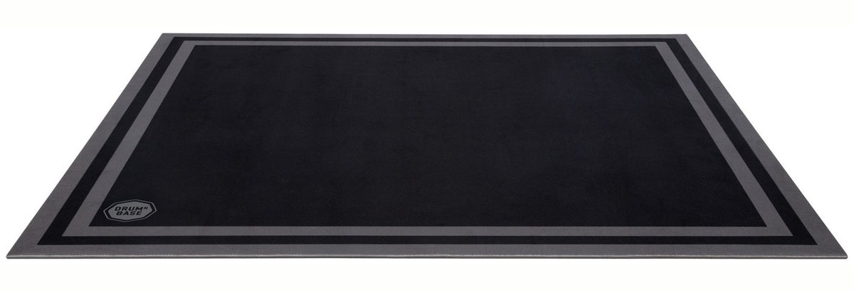 Suspension Libre & Réduction du Bruit d'Impact de 27dB - Tapis de Batterie 1.85 x 1.65m - Stage Black