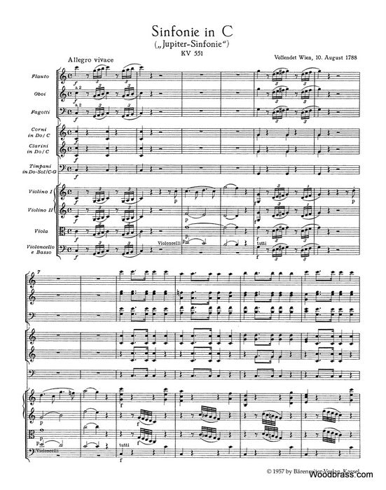 Mozart W.-a. - Symphonie N41 Jupiter KV551 - Conducteur