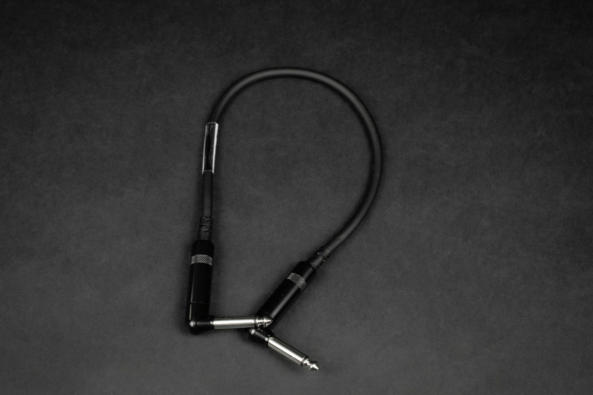 Câble Patch Guitare Jack Coudés 15 CM