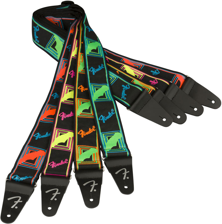 NEON MONOGRAMMED STRAP GREEN/ORANGE