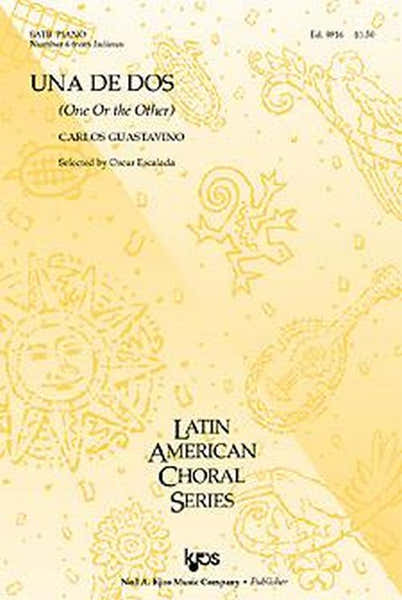 Hal Leonard Guastavino Carlos - Una De Dos Satb & Piano - #6 From Indianas