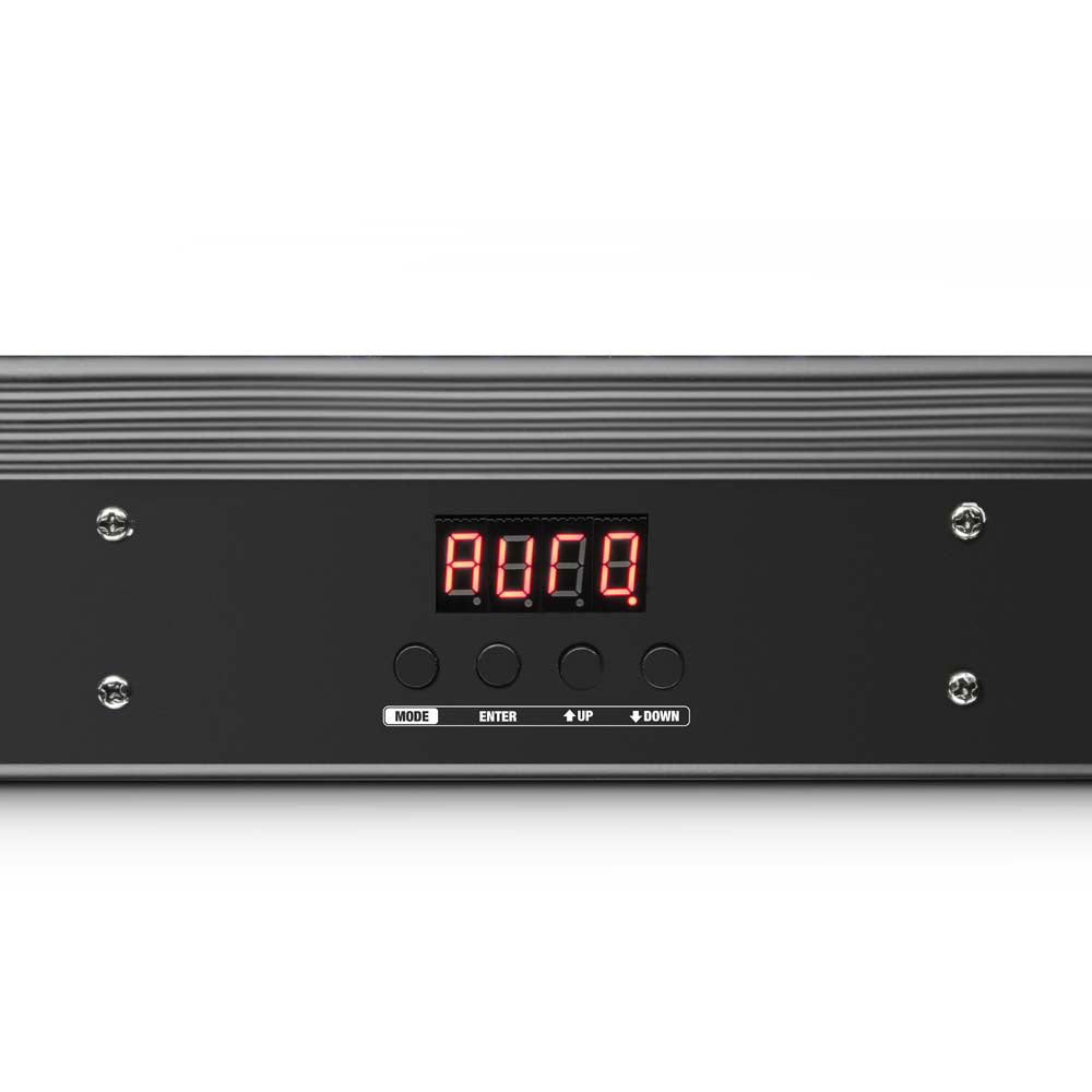 UVBAR 200 IR - BARRA LED 12 X 3 W UV NERA CON TELECOMANDO A INFRAROSSI
