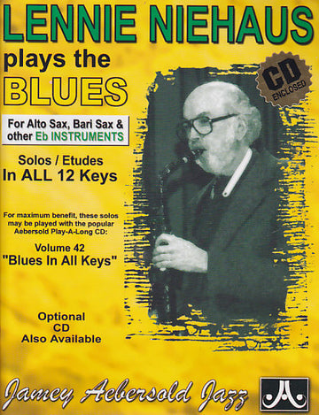 NIEHAUS LENNIE - PLAYS THE BLUES - INSTRUMENTS EN MIB + CD
