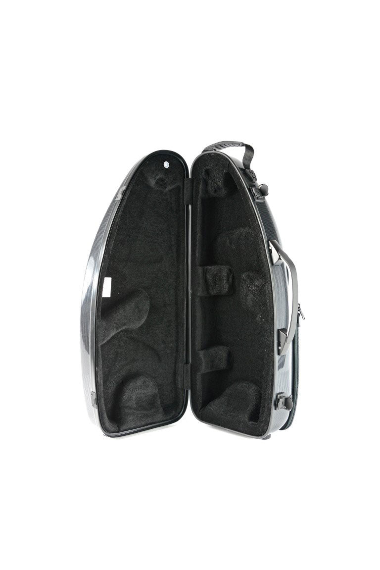 Altsaxophon-Etui Hightech - Schwarz Carbon