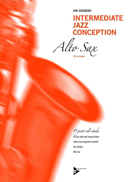 Snidero Jim - Intermediate Jazz Conception - Sax Alto + CD
