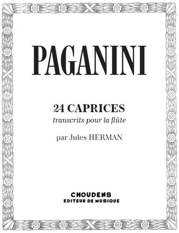 24 Caprices For Solo Flute