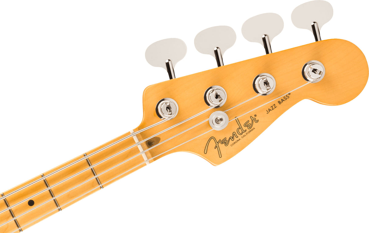 American Professional Classic Jazz Bass MN Dakota Red sbiadito