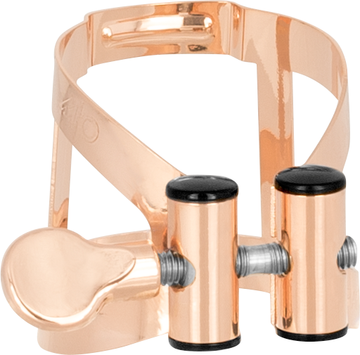 Ligature M/o Sib Plaquée Or Rose + Couvre-bec