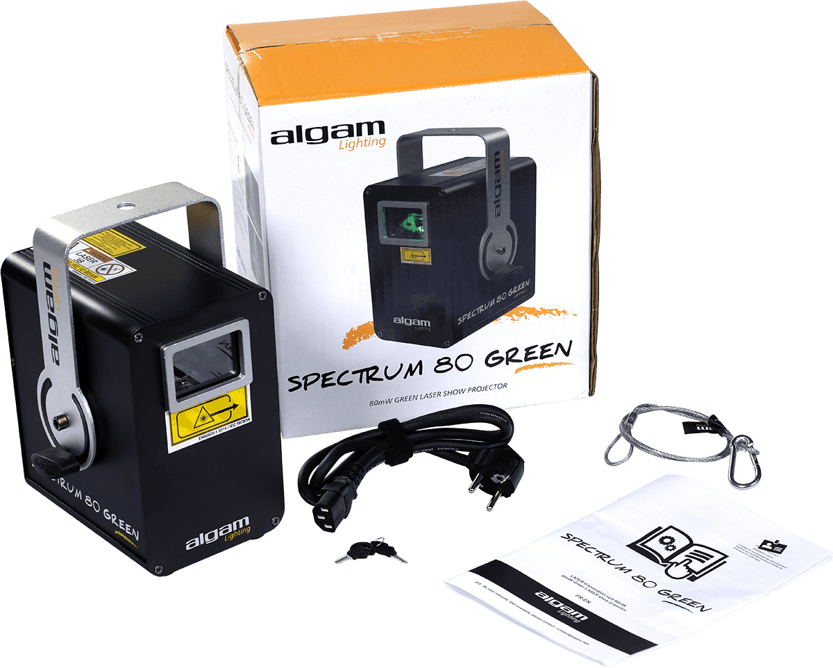 SPEKTRUM 80 GRN - 80 MW MONOCHROMER GRNER LASER