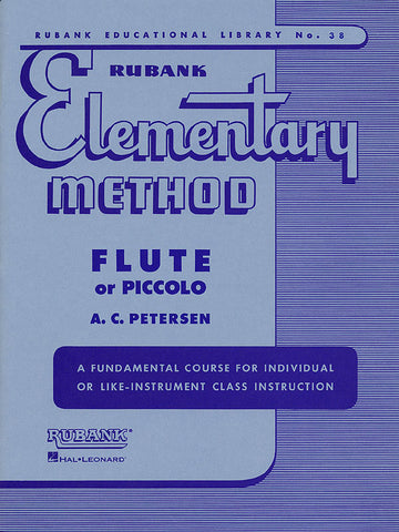 Peterson A.c. - Rubank Elementary Method - Flöte