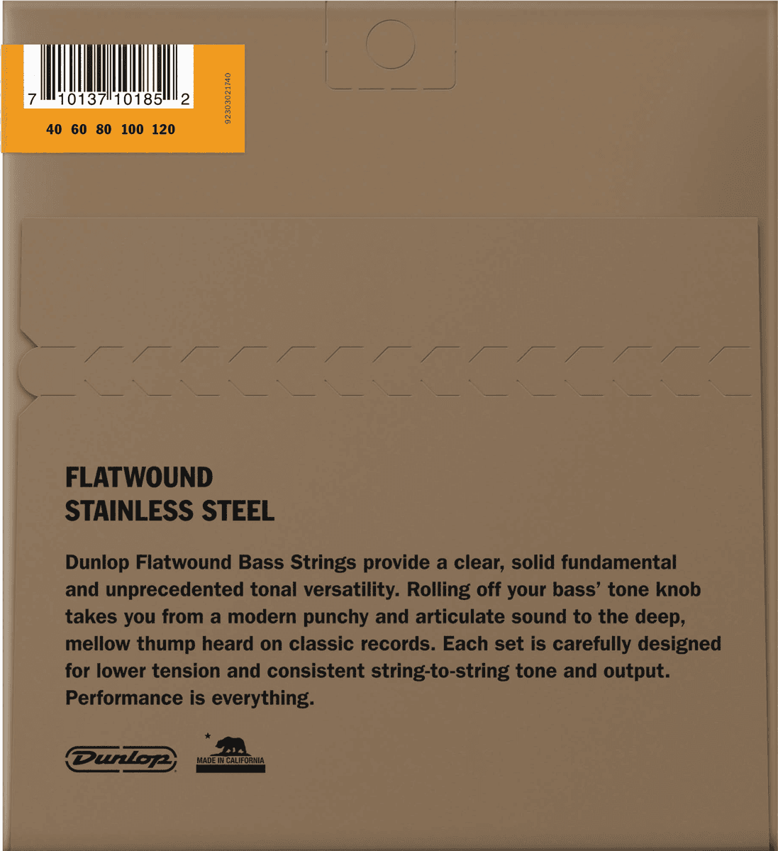 DBFS40120S Stainless Steel Filets Plats Short Scale 40-120