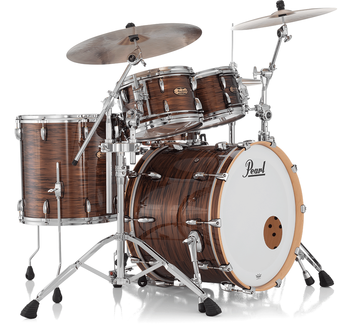 Masters Maple Pure Stage 22 GYROLOCK-l Bronze Oyster