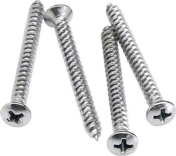 Befestigungsschrauben für den Hals (4) (Chrom)