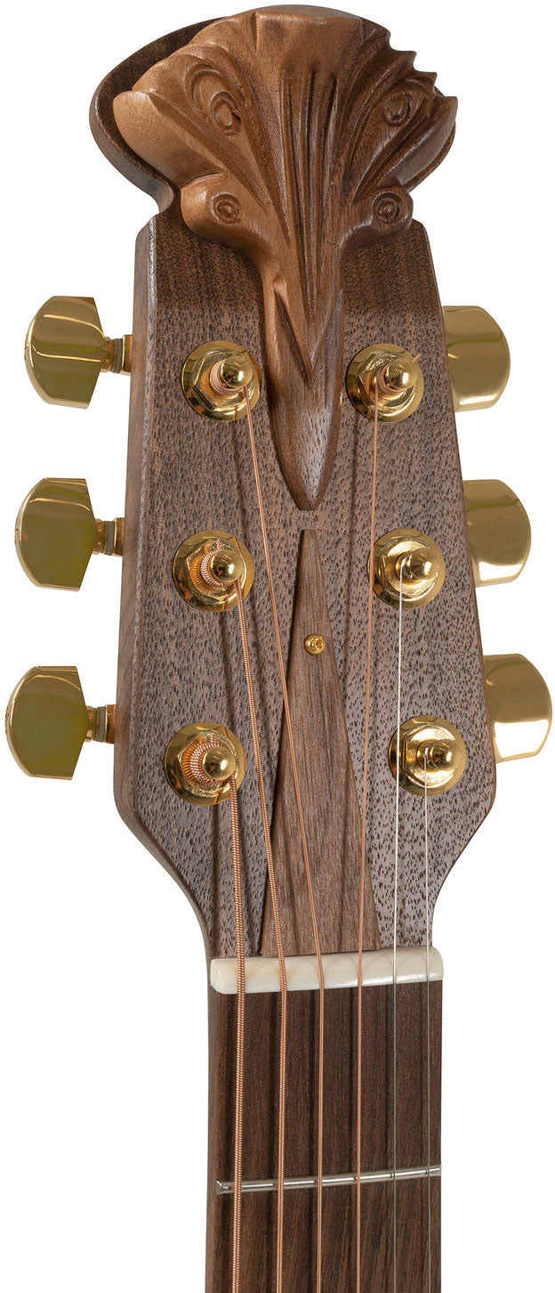 2087GT Deep Contour Cutaway Reverse Red Burst