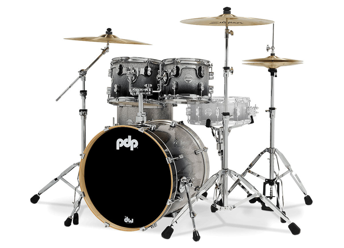 Fusion 20 Concept Maple Silver To Black Fade