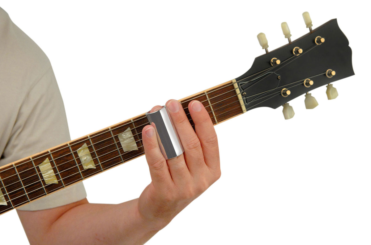 Gitarren-Slide aus verchromtem Messing Klein