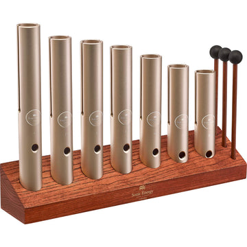 WWTSETCHA - Wah-Wah-Röhre 7-teilig 432 Hz Champagnergold