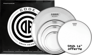Kit Completo Reso Ring Trasparente 10/12/14/20 + 14" DNA Sabbiata