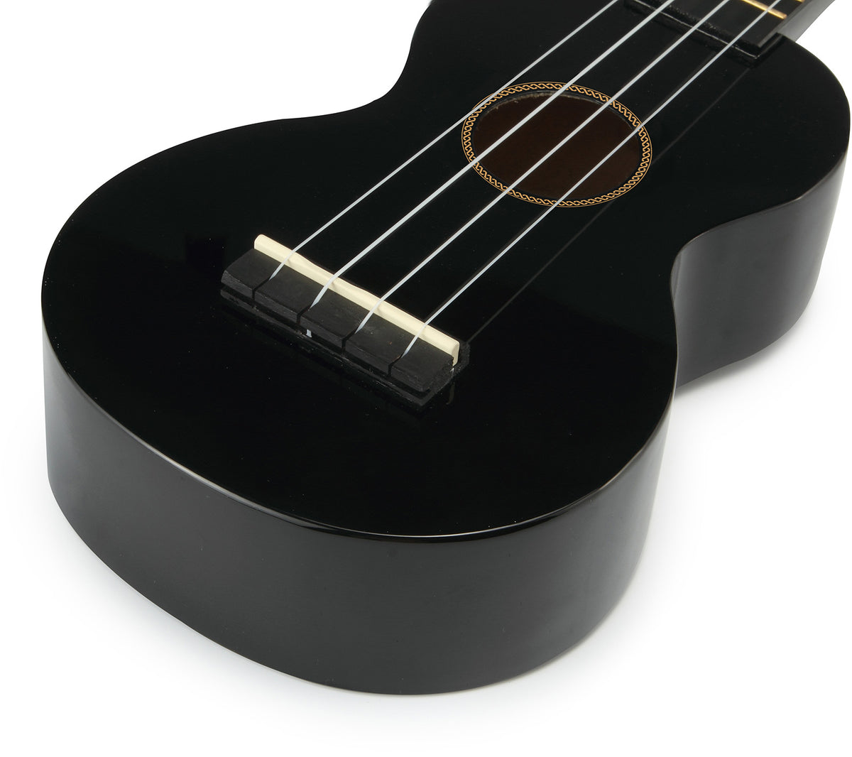 Rainbow Soprano Black + Housse
