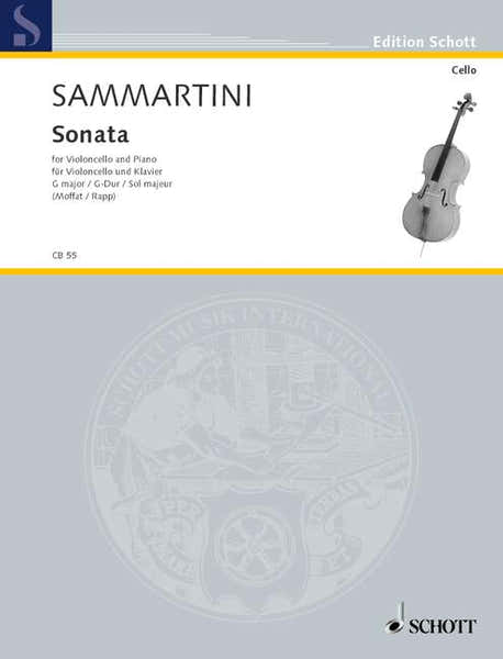 Sammartini G.B. - Sonata G Major - Cello And Piano