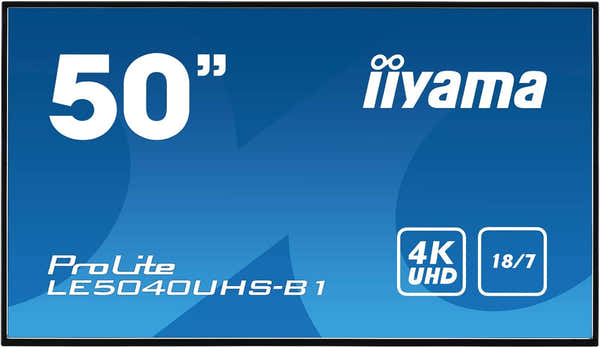 Liyama Iiyama Prolite LE5040UHS-B1 Ecran Led 50" - Stock-B