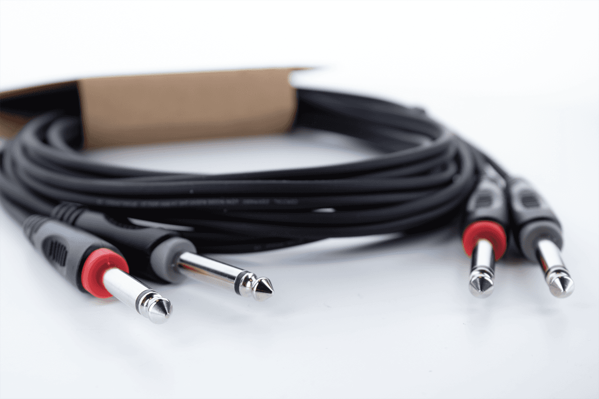 Cavo Audio Doppio Jack Mono 6 M