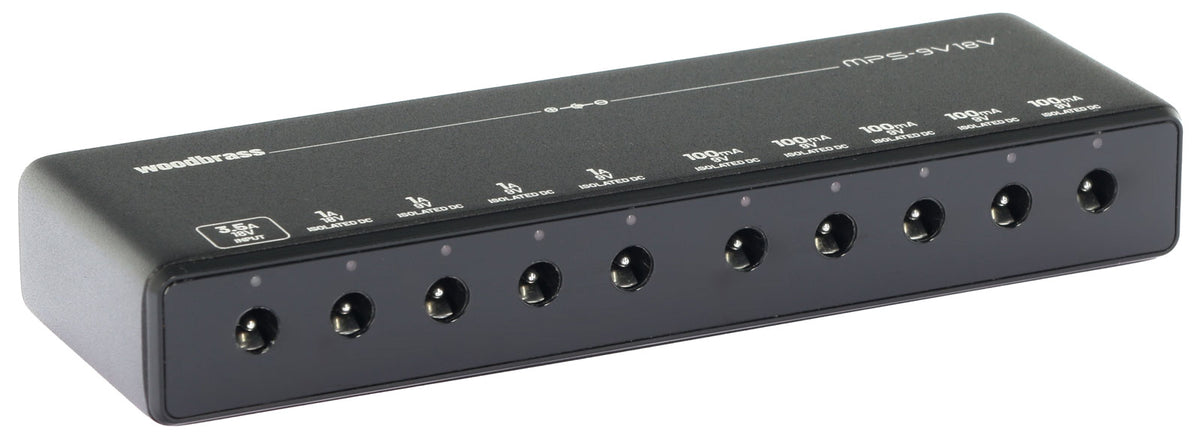 MPS-9V18V, Alimentatore Slim Per 9 Pedali