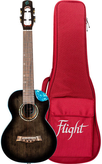 Nighthawk Tenor Electro Ukulele - Black Stain