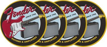 Fender 1946 Untersetzer-Set Gitarren & Verstärker