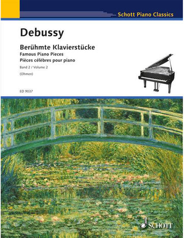 Debussy - Pièces Célèbres Pour Piano Vol. 2 - Piano