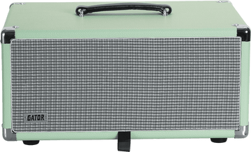 Rack En Bois 4u Vintage Amp Surf Green