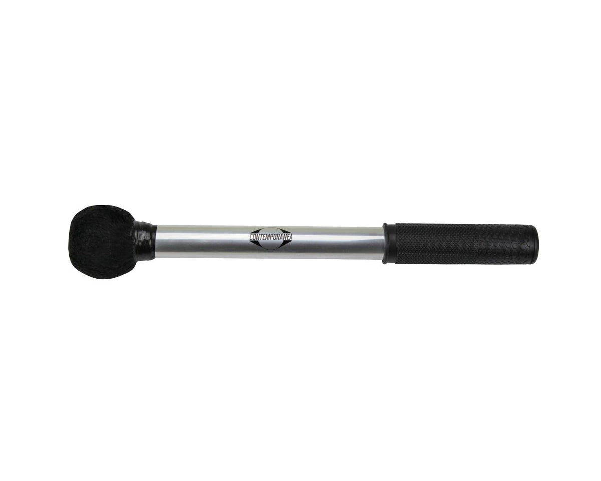 Contemporanea C-BS02B - Mailloche De Surdo Noire Aluminium 30CM