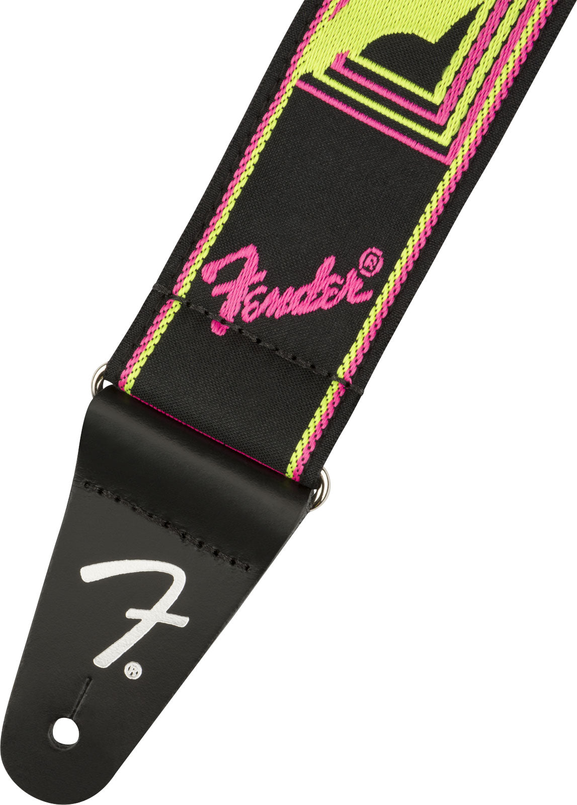 NEON MONOGRAMMED STRAP YELLOW/PINK