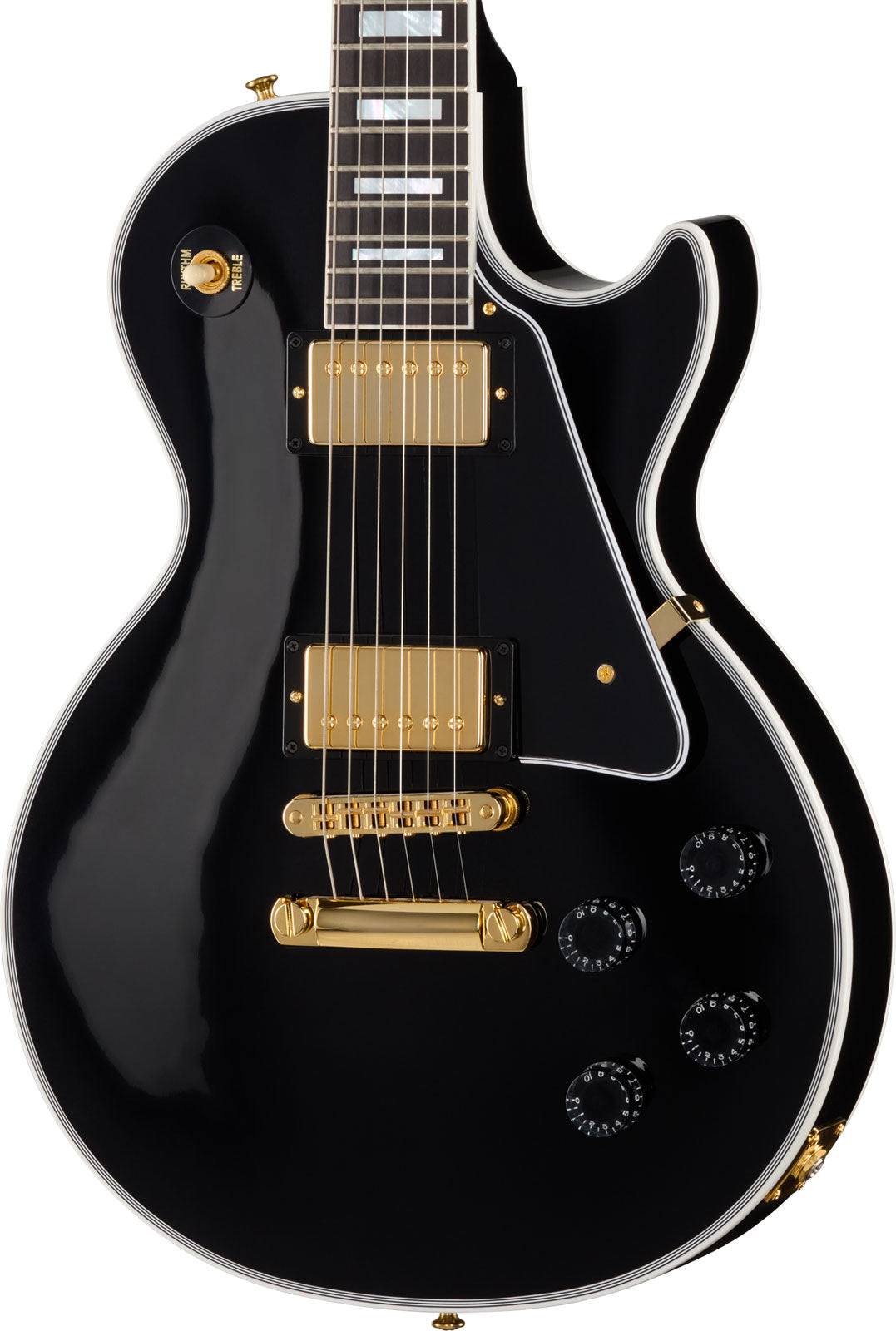 Les Paul Custom Lange Mensur Ebenholz Modern