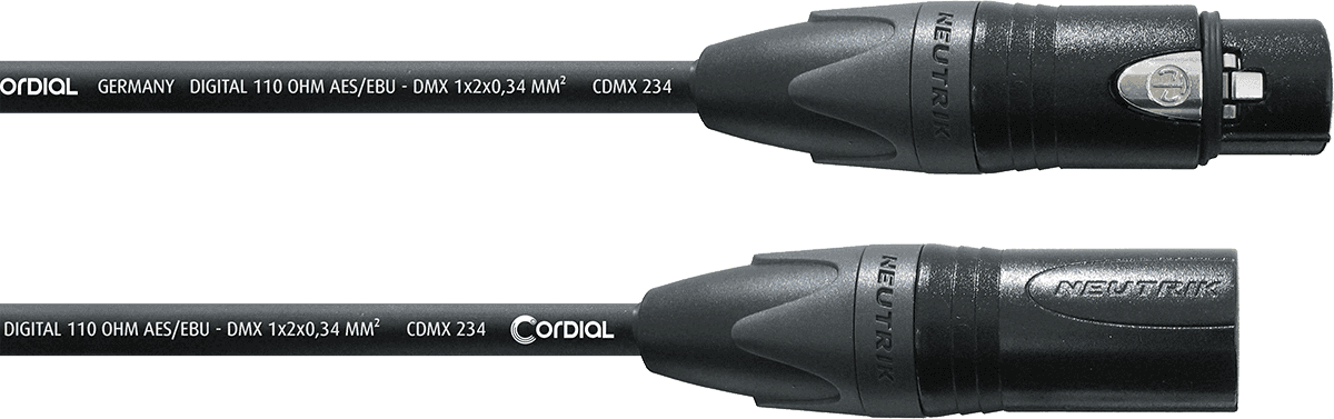 DMX-Kabel 3-polig 5 M