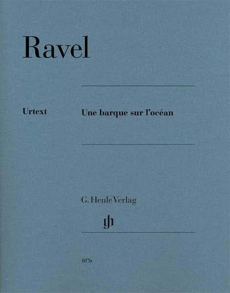 Ravel - Une Barque Sur L'océan - Piano