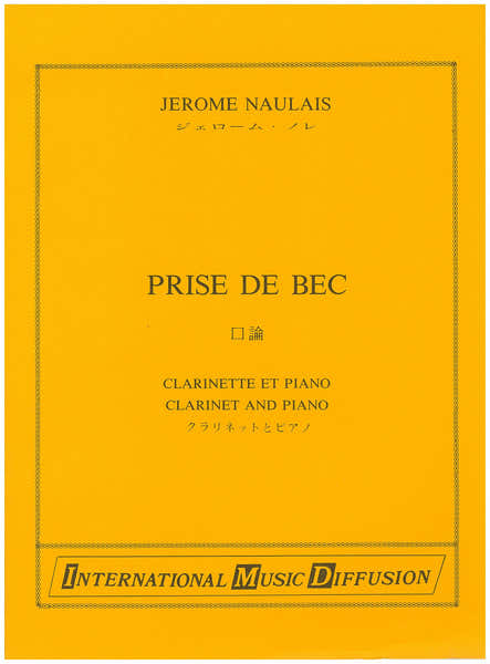 Naulais - Prise De Bec - Clarinette et Piano