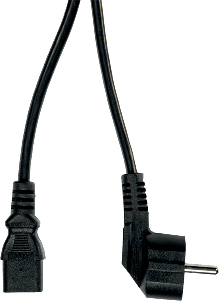 Yellow Cable Cordon Secteur + Terre Type Schuko