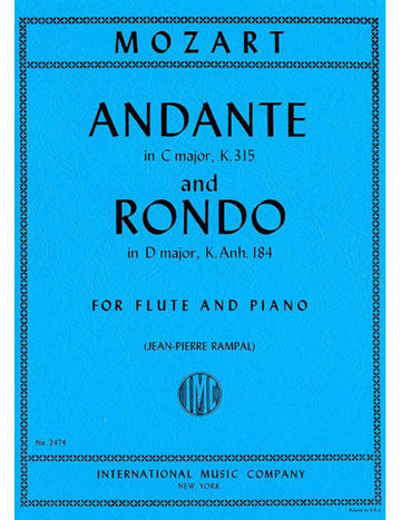 Mozart - Andante Cmaj & Rondo Dmaj FL P