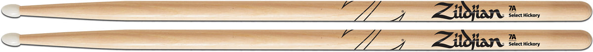 HICKORY SERIES - 7A NYLON - NATURAL DRUMSTICK