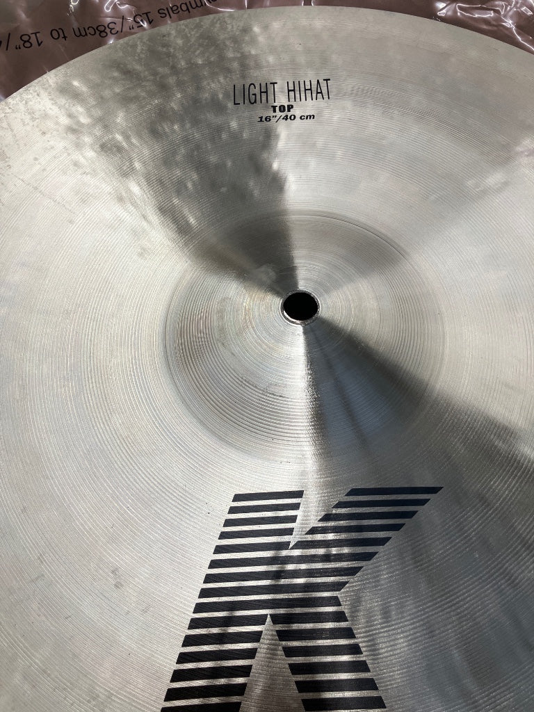 K0926 - K' 16" LIGHT HI HAT - B Stock