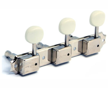 HOSCOH BY GOTOH MECANIQUES 3+3 PLATINE BOUTON BLANC 1:15 NICKEL