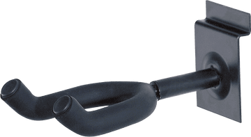 SBG4 Support Guitare Court pour Slatwall Noir